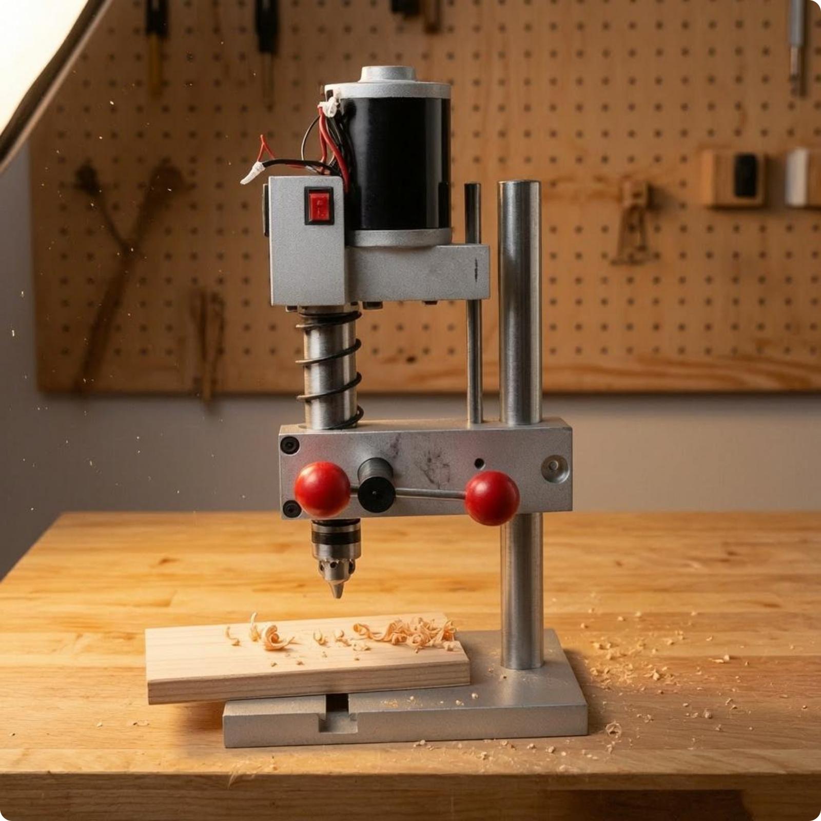 Küçük Masaüstü Matkap 0.4-4.5m - Electronic Repairing incelemesi ve fiyatı