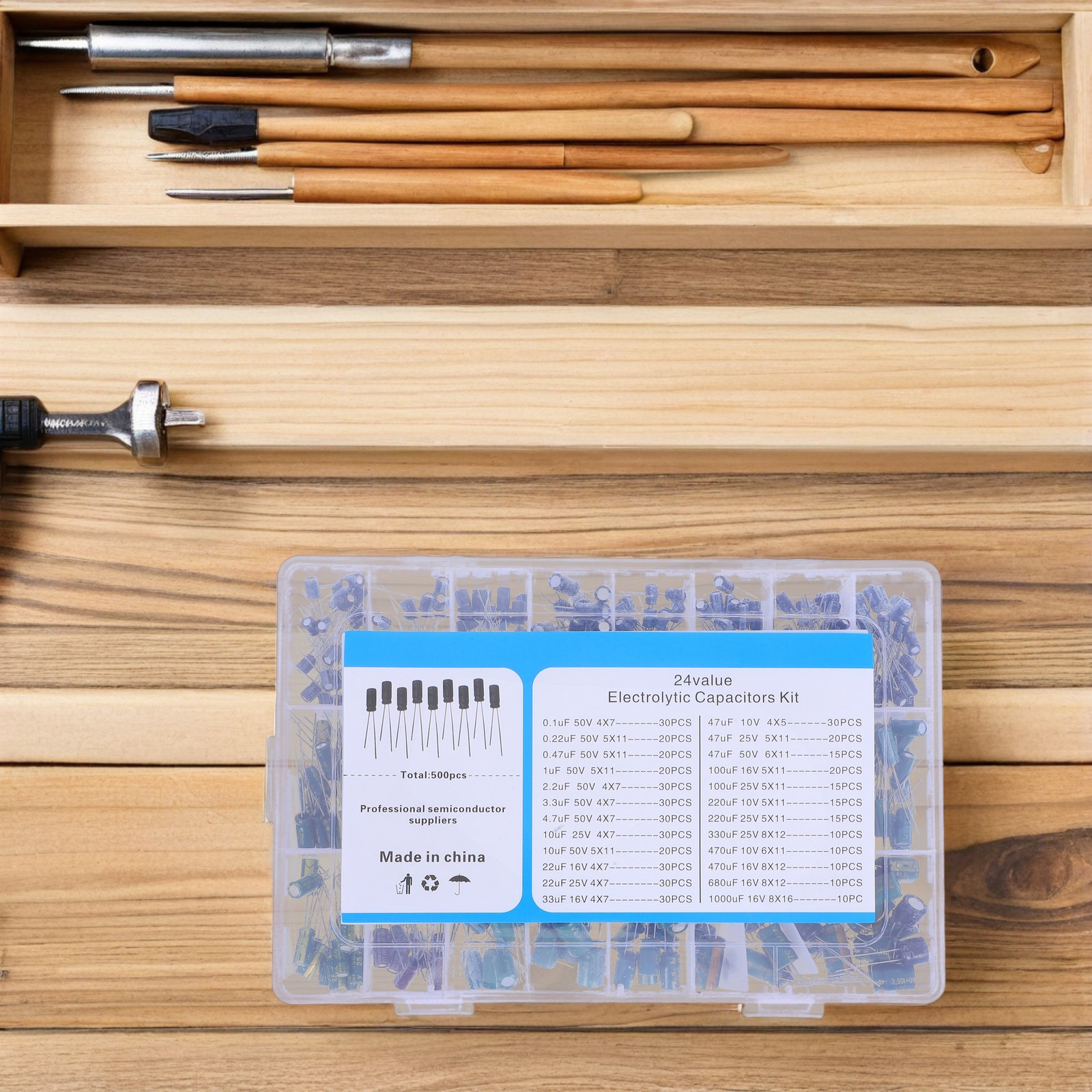 500 Adet Alüminyum Elektroliti - Electronic Repairing incelemesi ve fiyatı